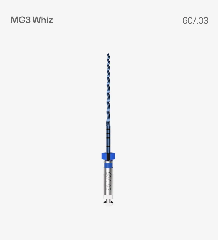 Ротативни никел-титаниеви пили MG3 Whiz – D-PERFECT