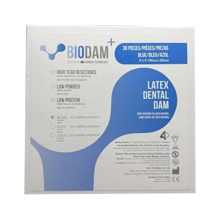 Изолация Платна за кофердам BIODAM+ Heavy