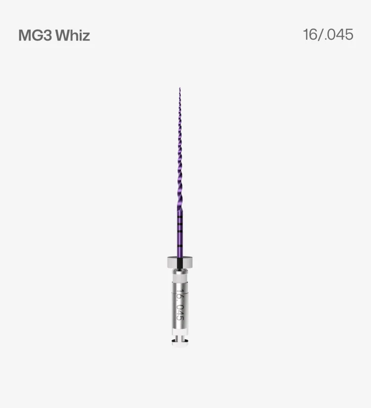 Ротативни никел-титаниеви пили MG3 Whiz – D-PERFECT