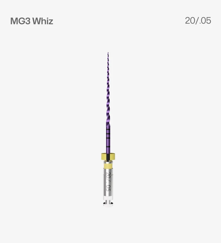 Ротативни никел-титаниеви пили MG3 Whiz – D-PERFECT