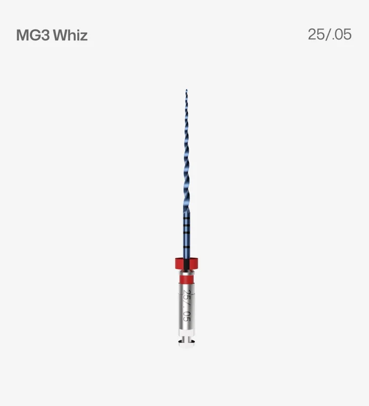 Ротативни никел-титаниеви пили MG3 Whiz – D-PERFECT