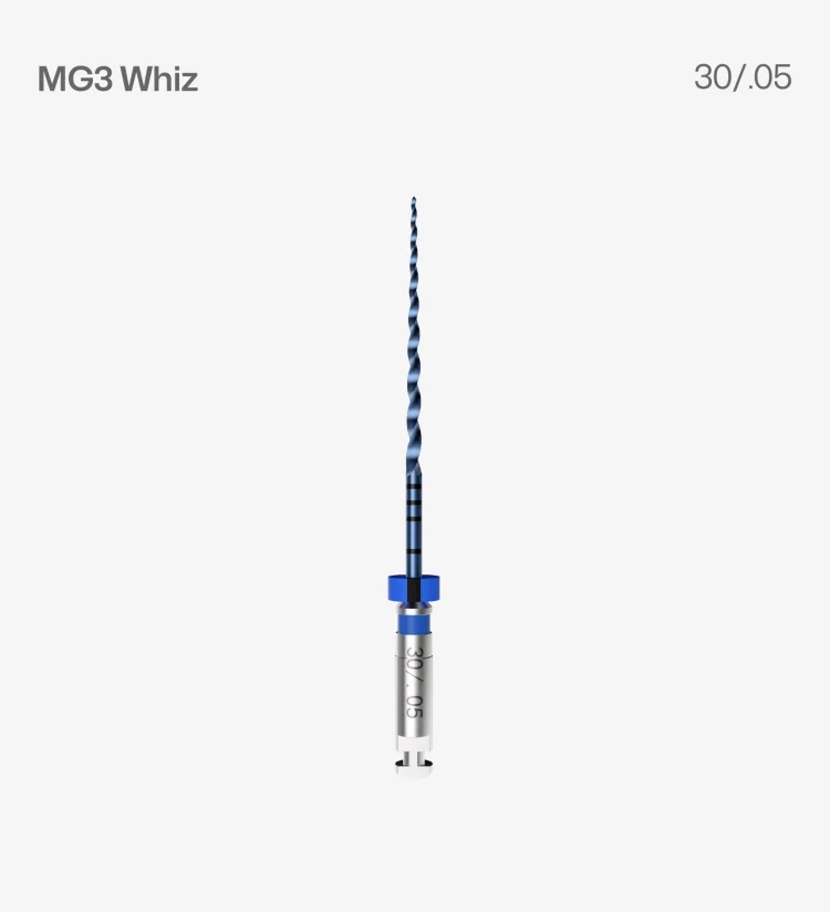 Ротативни никел-титаниеви пили MG3 Whiz – D-PERFECT