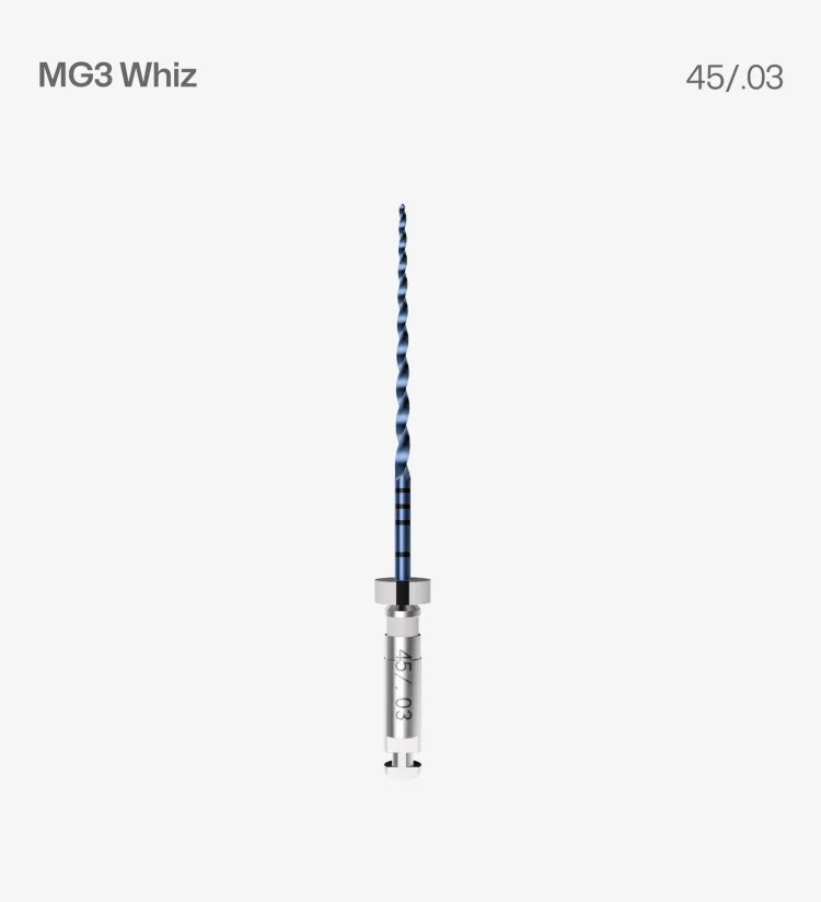 Ротативни никел-титаниеви пили MG3 Whiz – D-PERFECT