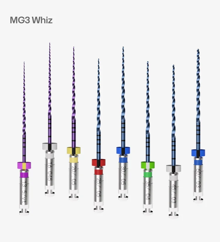 Машинни Ротативни никел-титаниеви пили MG3 Whiz – D-PERFECT